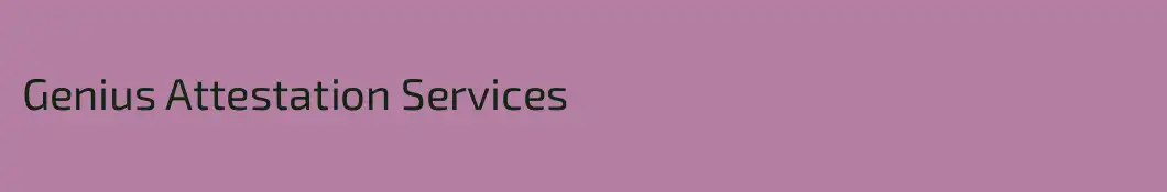 Genius Attestation Services